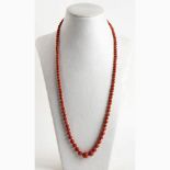 Mediterranean coral necklace