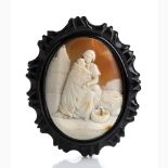 Shell carved cameo