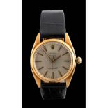 Rolex TRU-BEAT ref 6556 yellow gold, 1955