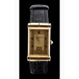 Vacheron Constantin Rectangular 14 kt gold case 1930 circa