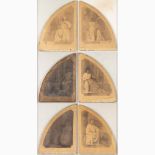 PIETRO VANNI Viterbo, 1845 - Rome, 1905-Six sacred scenes