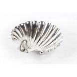 French 950/1000 silver shell basket - Paris late 19th Century, mark of Gustave Odiot