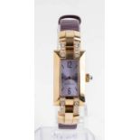 JAEGER LECOULTRE Idéale, gold and diamond wristwatch