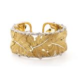 Bangle gold bracelet - manifacture "MARIO BUCCELLATI"