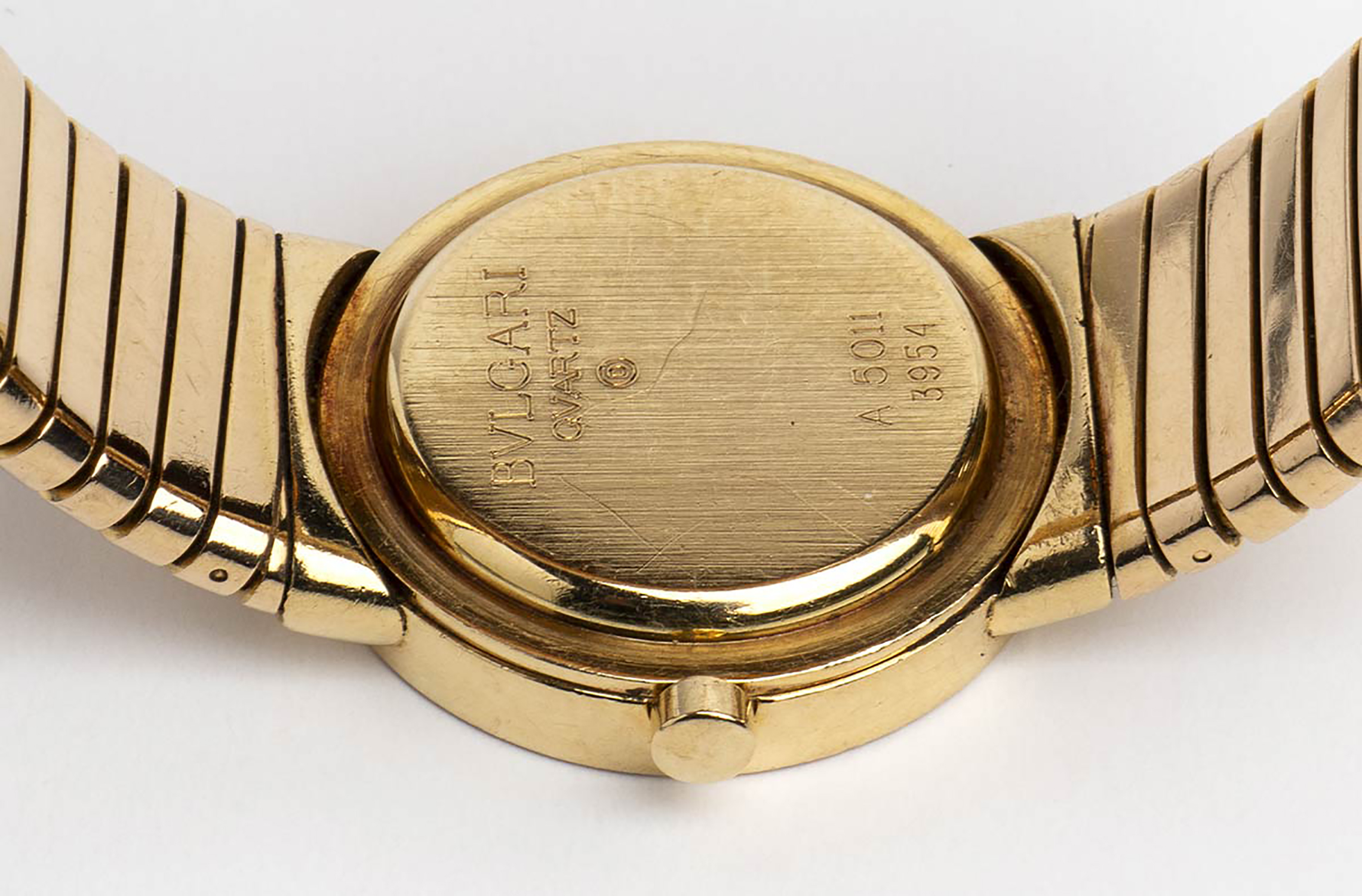 BULGARI Tubogas, gold wristwatch - Image 4 of 6