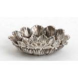 Italian sterling silver basket - Milan, mark of Gianmaria Buccellati