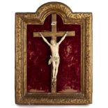French ivory crucifix - 19th Century
