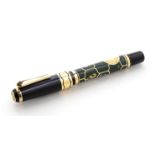 Montegrappa, limited edition fountain pen, 18k gold nib