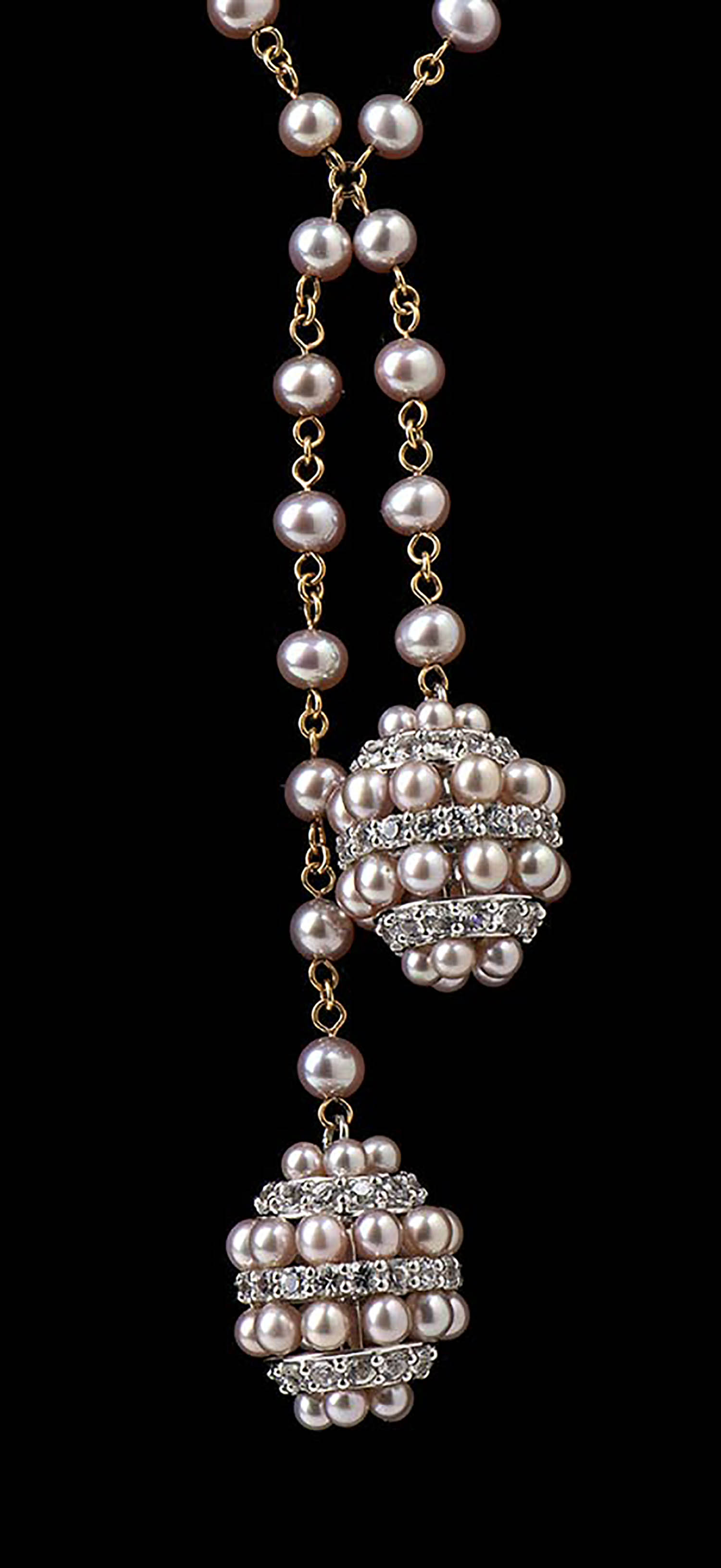 Freshwater pearls necklace - Image 2 of 3