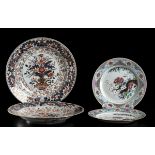 FOUR PORCELAIN DISHESChina and Japan, 18th century