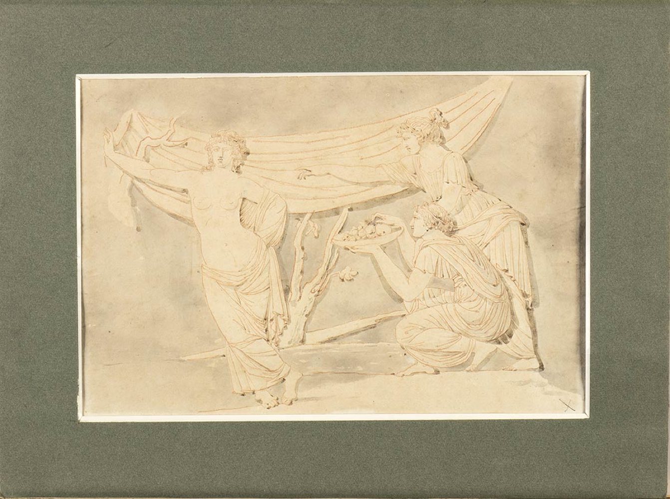 FRENCH NEOCLASSICAL ARTIST, LATE 18th / EARLY 19th CENTURY - Image 2 of 5