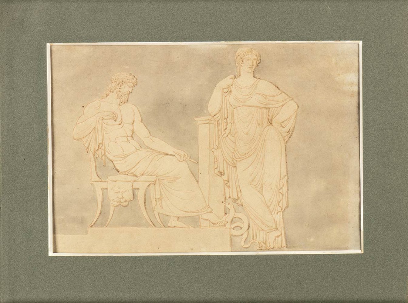 FRENCH NEOCLASSICAL ARTIST, LATE 18th / EARLY 19th CENTURY - Image 3 of 5