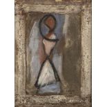 SALVATORE EMBLEMA (Terzigno, 1929 - 2006): Feminine figure, 1964