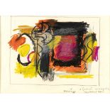 ANTONIO SCORDIA (Santa Fe, 1918 - Roma, 1988): Abstract, 1966