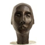 FELICE CASORATI (Novara, 1883 - Torino, 1963): His sister’s head, 1922