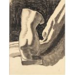 EMILIO SOBRERO (Torino, 1890- Roma, 1964): Study for “Natura morta, Venere - panno celeste”, 1924