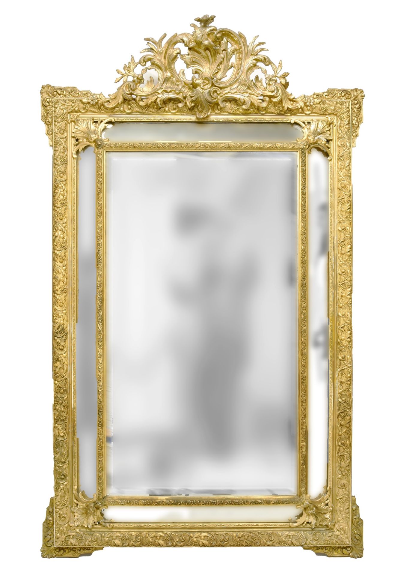 MIROIR A PARCLOSES NAPOLEON III