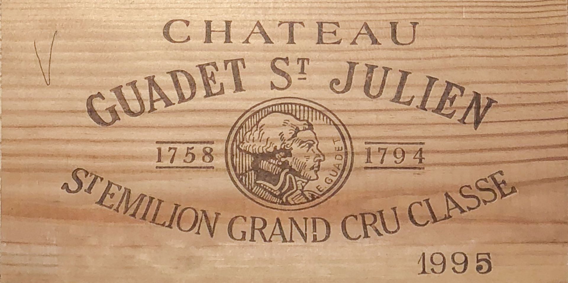 CHÂTEAU GUADET St-JULIEN 1995