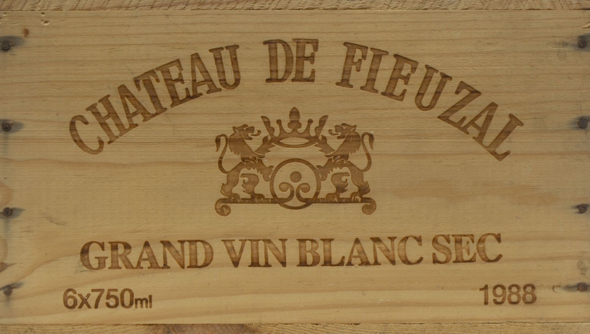 CHÂTEAU DE FIEUZAL BLANC SEC 1988