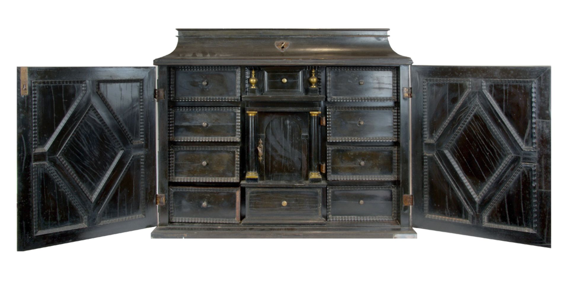 CABINET, FLANDRES 17ème SIECLE - Bild 3 aus 3