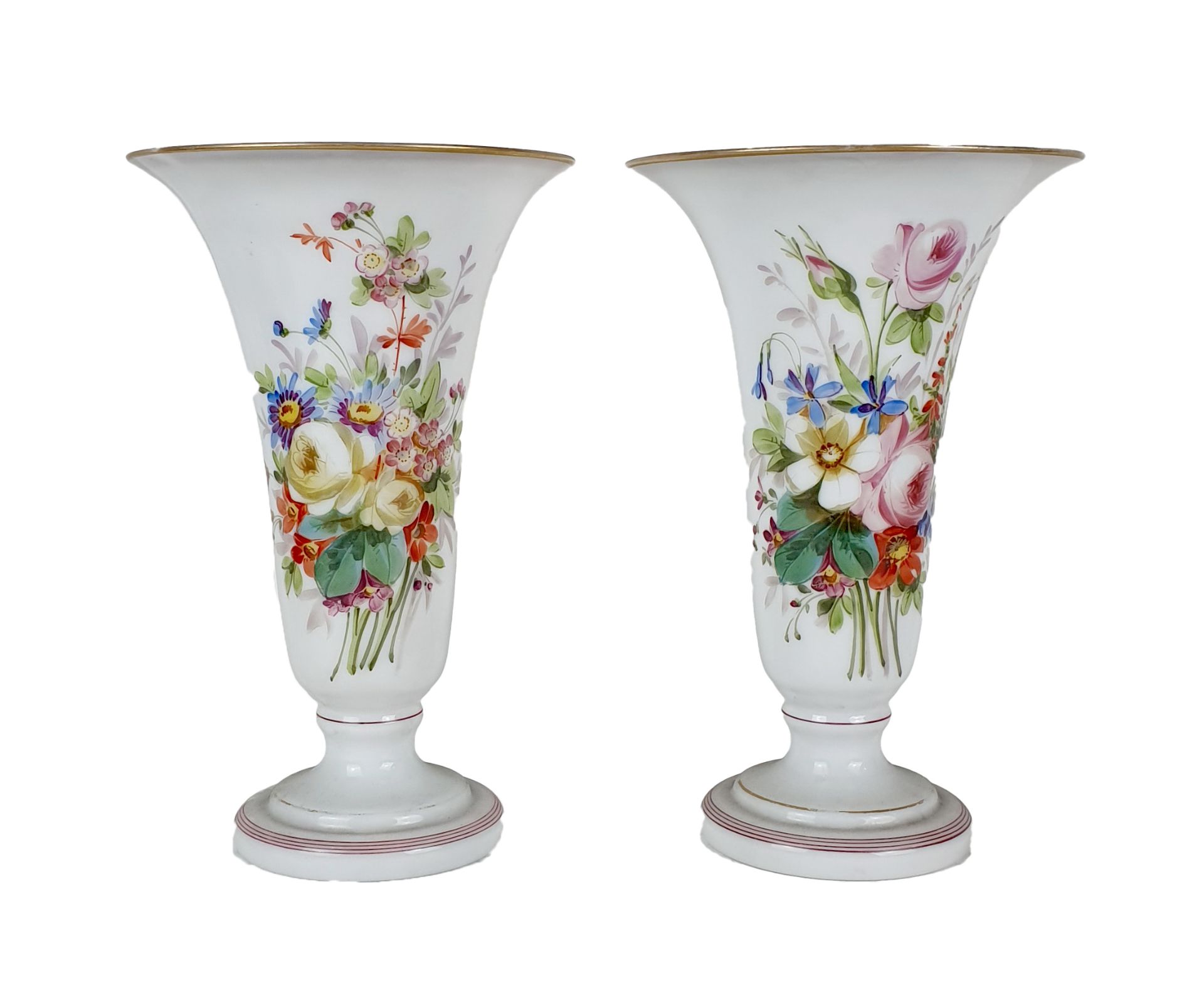 PAIRE DE VASES