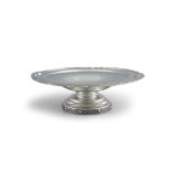 A SILVER CELTIC REVIVAL FRUIT BOWL, Birmingham c.1937, mark of Duncan & Scobie, of circular form,