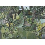 Patrick Swift (1927-1983) Garden Study (1950) Oil on canvas, 75 x 100cm (29½ x