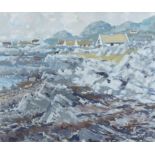 Maurice MacGonigal Landscape, Connemara Oil on board, 50 x 60 cm (19¼ x 23½") Signed Provenance:
