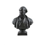 AFTER DAVID WATSON STEVENSON (SCOTTISH 1842-1904) Bust of Sir John Fowler (1817-1898) Bronze,