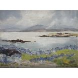 FERGUS O'RYAN RHA (1911-1989) Innislacken, Roundstone, Easter 1962 Oil on canvas laid on board, 20.