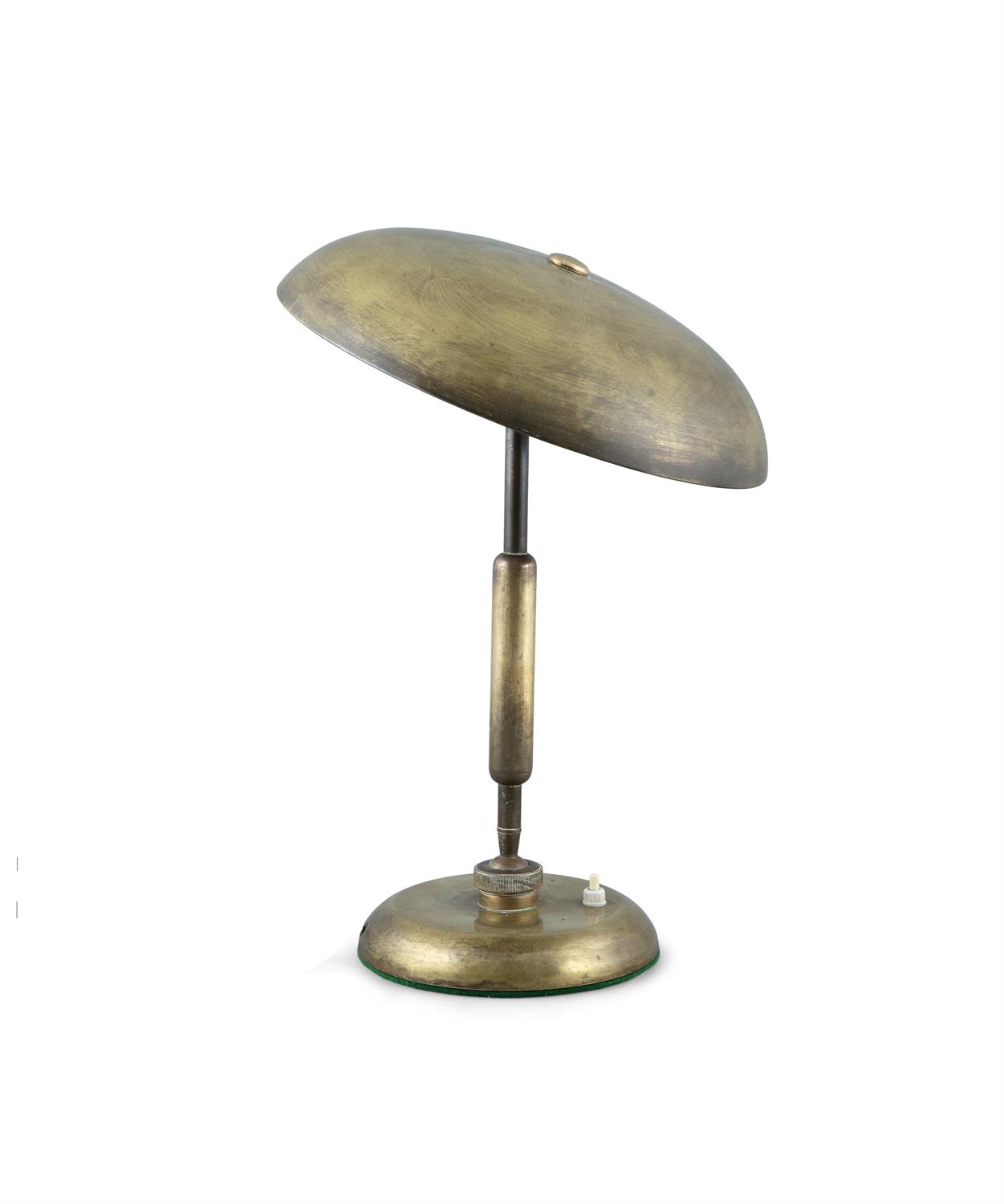 OSCAR TORLASCO (b. 1934) A brass desk lamp by Oscar Torlasco, for Lumi, Italy c.1950. 41cm (h) - Image 4 of 4