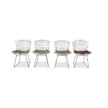 HARRY BARTOIA (1915-1978) A set of four dining chairs by Harry Bartoia for Knoll,