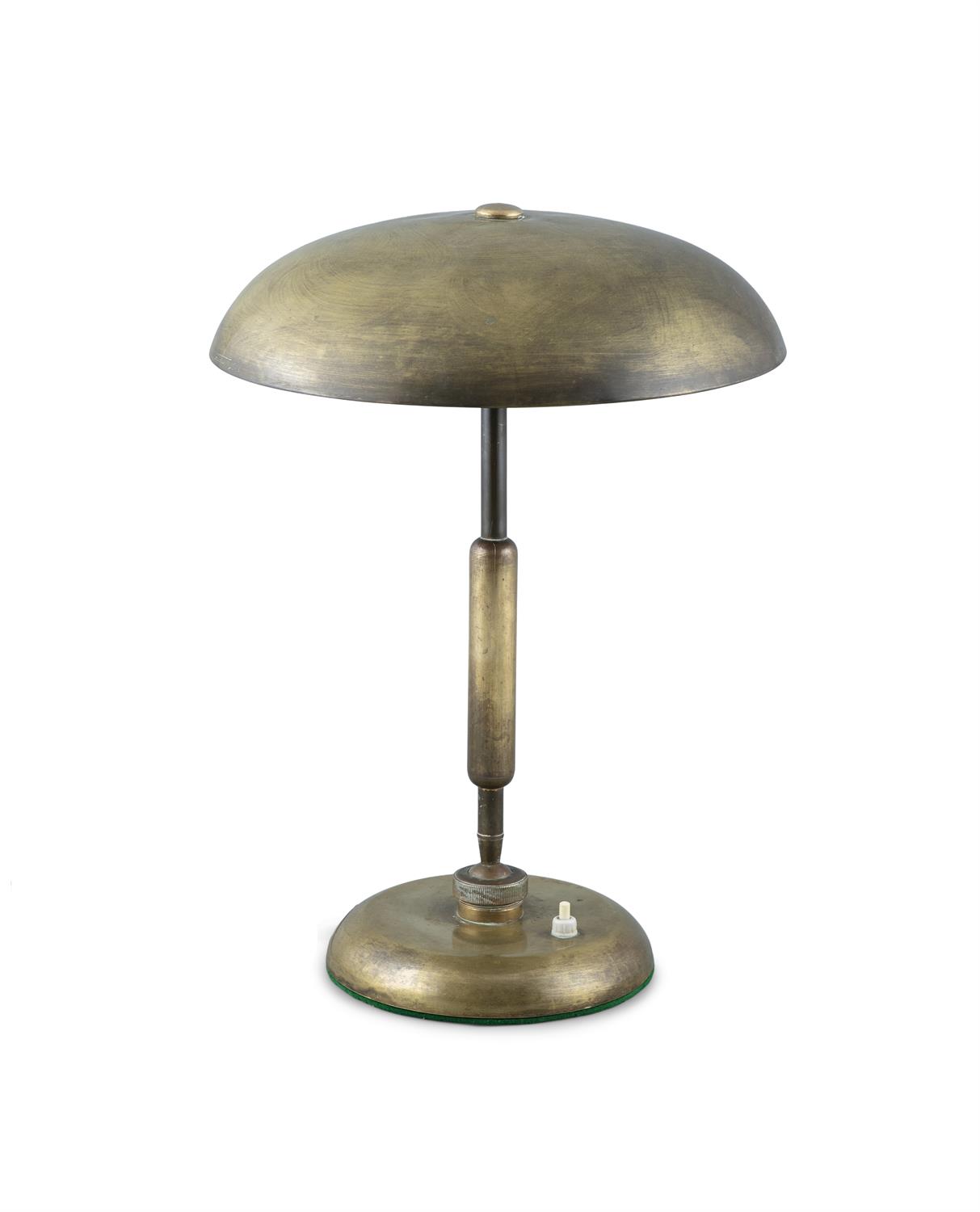 OSCAR TORLASCO (b. 1934) A brass desk lamp by Oscar Torlasco, for Lumi, Italy c.1950. 41cm (h)