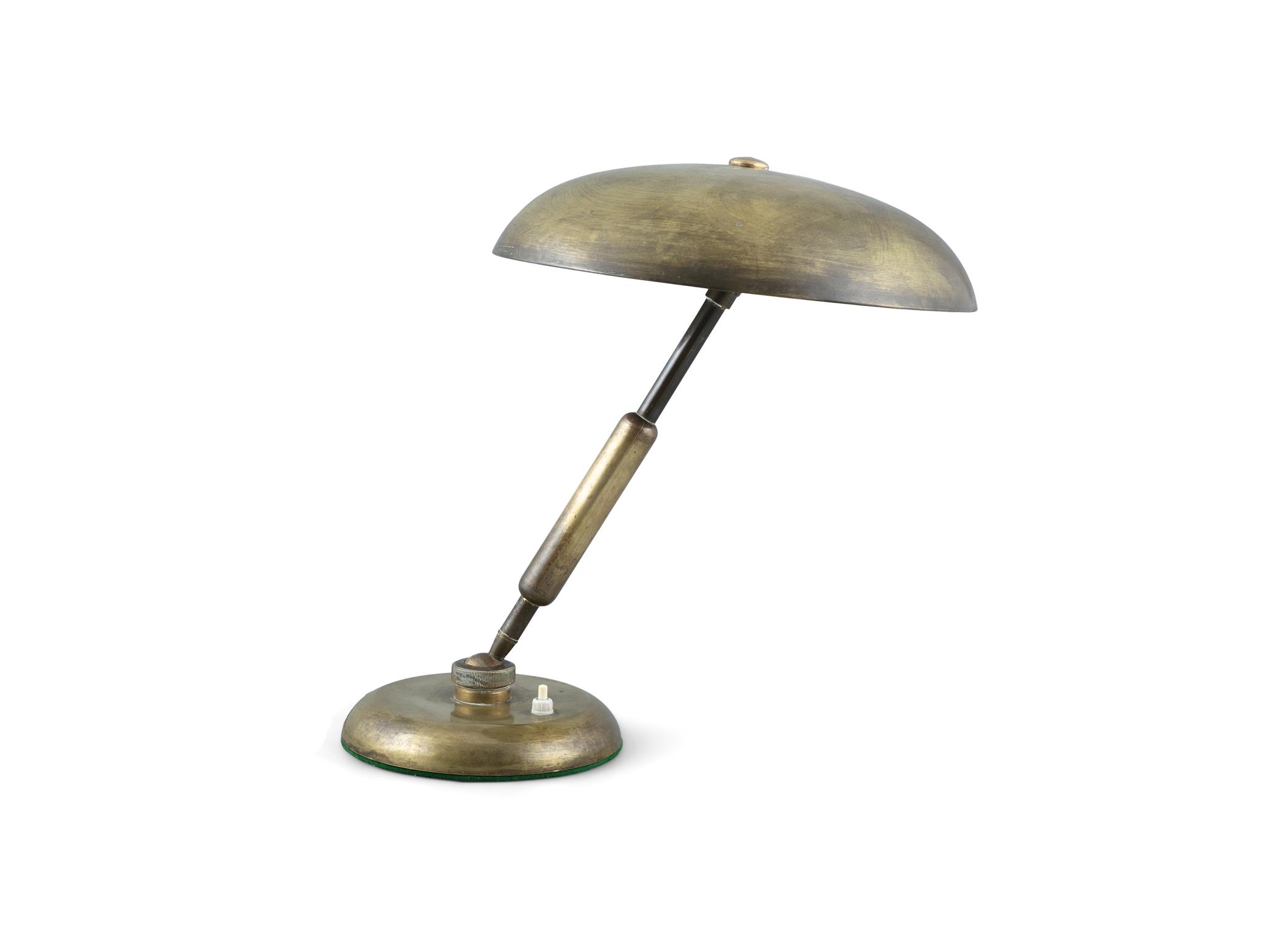 OSCAR TORLASCO (b. 1934) A brass desk lamp by Oscar Torlasco, for Lumi, Italy c.1950. 41cm (h) - Image 3 of 4