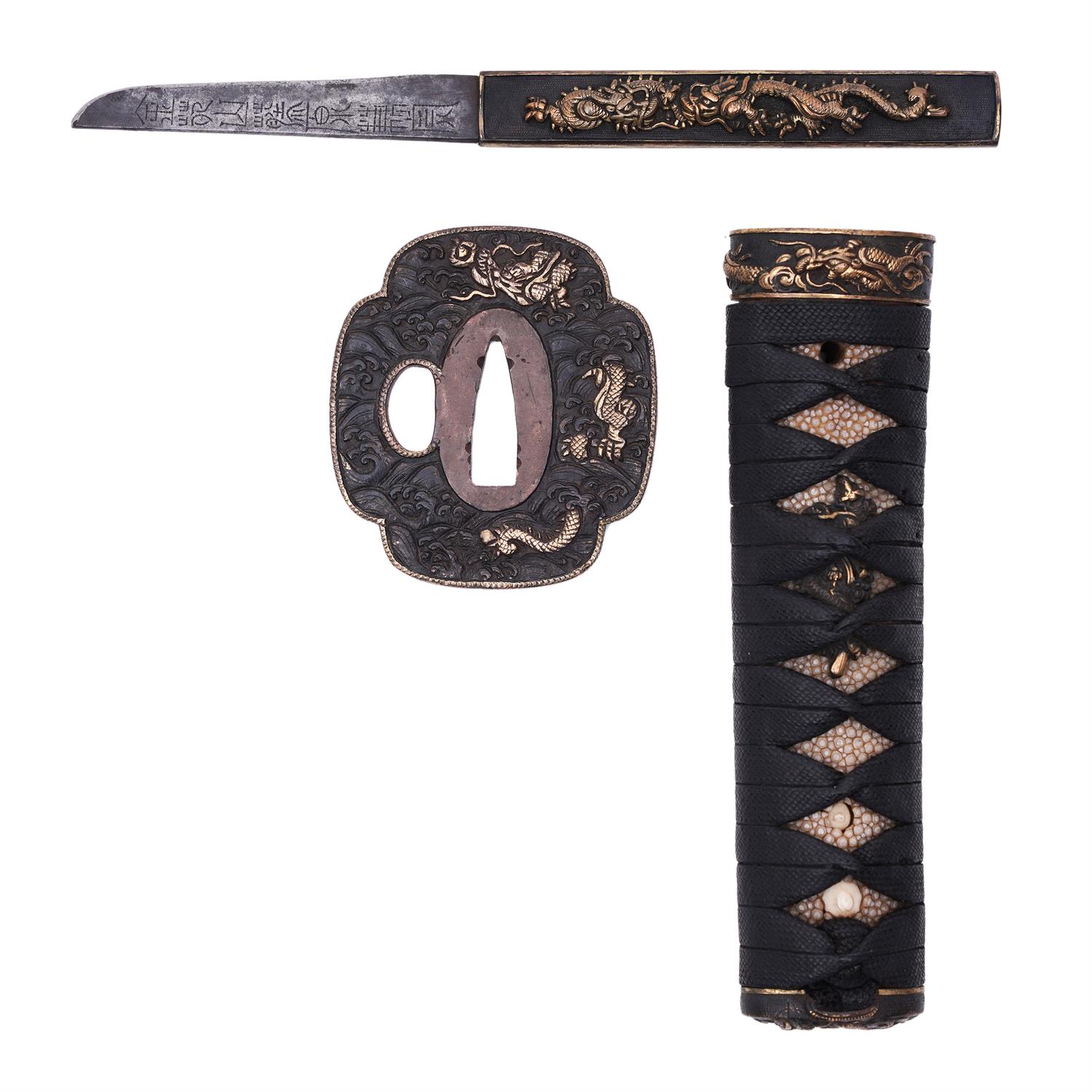 .A PAIR OF SAMURAI SWORDS, DAISHO Japan 1. Description of the katana: The katana is Shinto according - Image 10 of 24