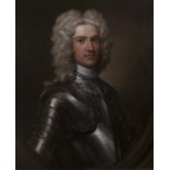 ATTRIBUTED TO CHARLES JERVAS (1675-1739) Portrait of Colonel Smith, in Armour Suit Oil on canvas, 76
