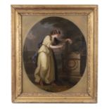 ATTRIBUTED TO ANGELICA KAUFFMAN (1741-1807) Fame Decorating Shakespeare's Tomb Oil on canvas, 75 x