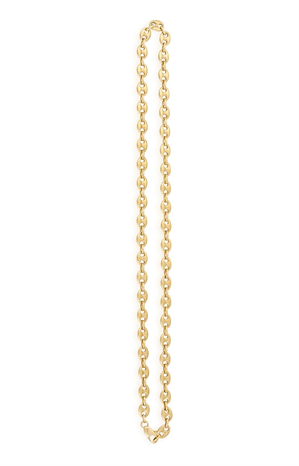 A GOLD NECKLACE, composed of Gucci links, in 18K gold, length 51.5cm - Image 2 of 2