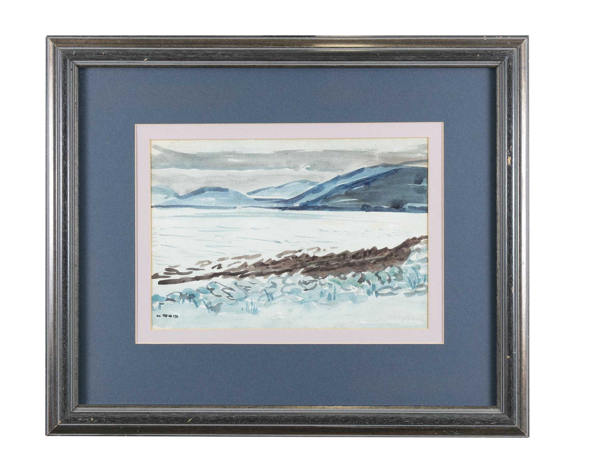 Nano Reid (1900-1981) Coastal Scene Watercolour, 23 x 33cm (9 x 13") Signed - Image 2 of 5