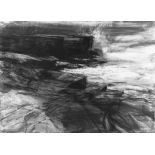 Donald Teskey RHA (b.1956) Untitled Drawing II Charcoal on paper, 76 x 104cm (30 x 41'') Signed