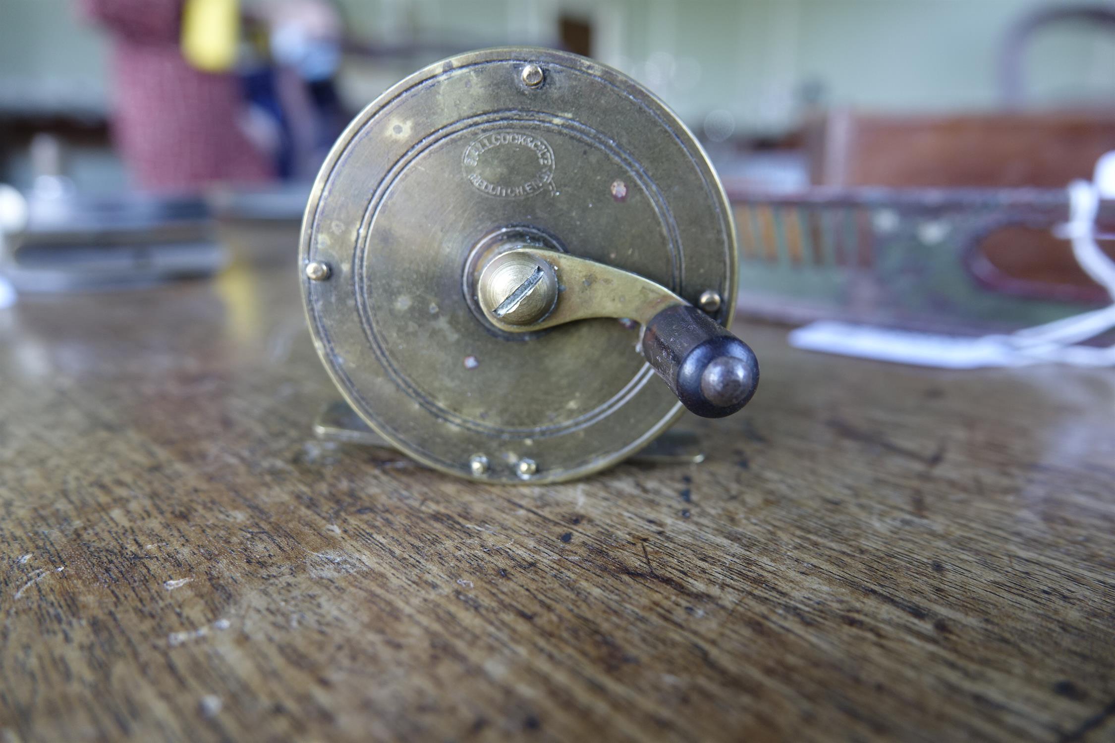 A COLLECTION OF FISHING AND ANGLING RELATED ITEMS, comprising: a Hardy 'Perfect Fly Reel' size - Image 12 of 20