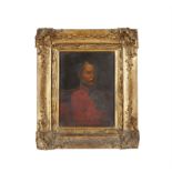 19TH CENTURY Portrait of a Military Officer Oil on canvas, 23 x 16cm