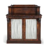 ***PLEASE NOTE THIS CABINET IS STAMPED WILLIAMS & GIBTON AND NUMBERED*** A REGENCY ROSEWOOD SIDE