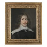 MANNER OF CORNELIUS JANSSENS (1593-1661) Portrait of a Man in a White Ruff Oil on canvas,