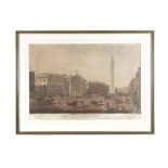 ROBERT HAVELL, AFTER GEORGE JONES The Post Office, Sackville Street, Dublin Coloured aquatint,