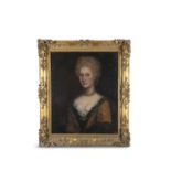 IRISH SCHOOL 18TH CENTURY A Portrait of Lady Blennerhassett, Ballyseedy Castle, Tralee, Co.