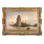 GEORGE MOUNCEY WHEATLEY ATKINSON (1806-1884) The Entrance to Rio de Janeiro Oil on canvas,
