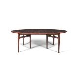 ARNE VODDER (1926 - 2009) A rosewood Model 212 extending dining table by Arne Vodder for Sibast,