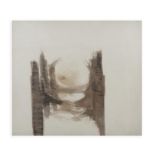 PATRICK SCOTT HRHA (1921-2014) The Bridges (1961) Watercolour, 76.5 x 84cm Signed Provenance: