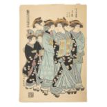 UKIYO-E: FLOATING WORLD A LARGE COLLECTION OF OVER 150 JAPANESE WOODBLOCK PRINTS After ISODA